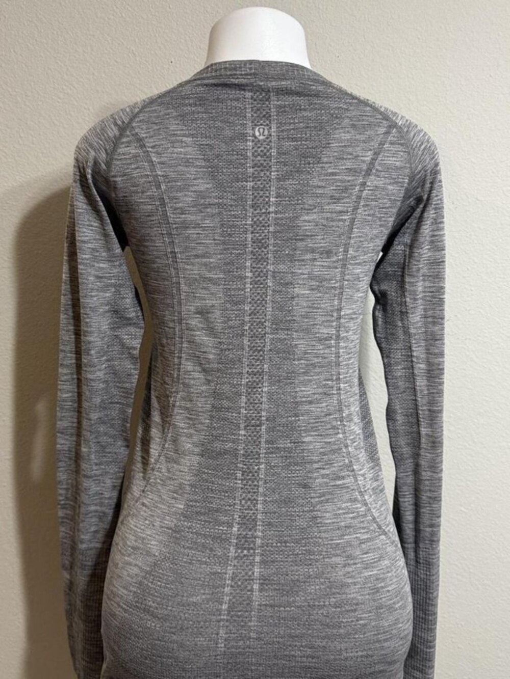Lululemon long sleeve gray shirt - Picture 2 of 3